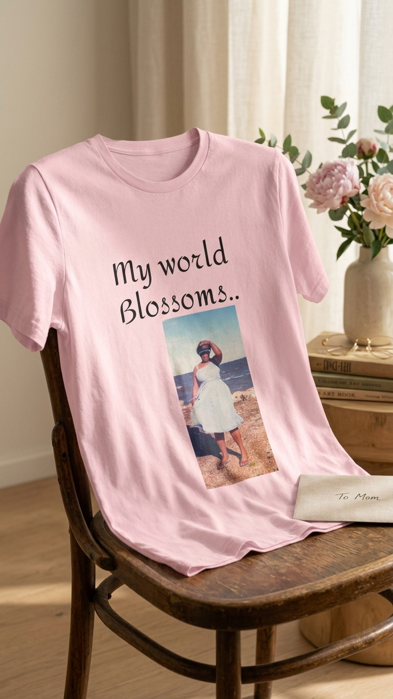 Women's Tee - My World Blossoms