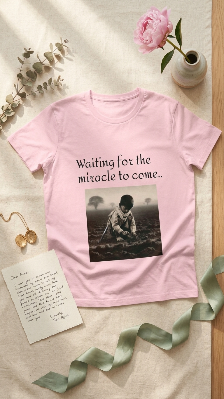 Women’s Tee - Waiting for the miracle to come
