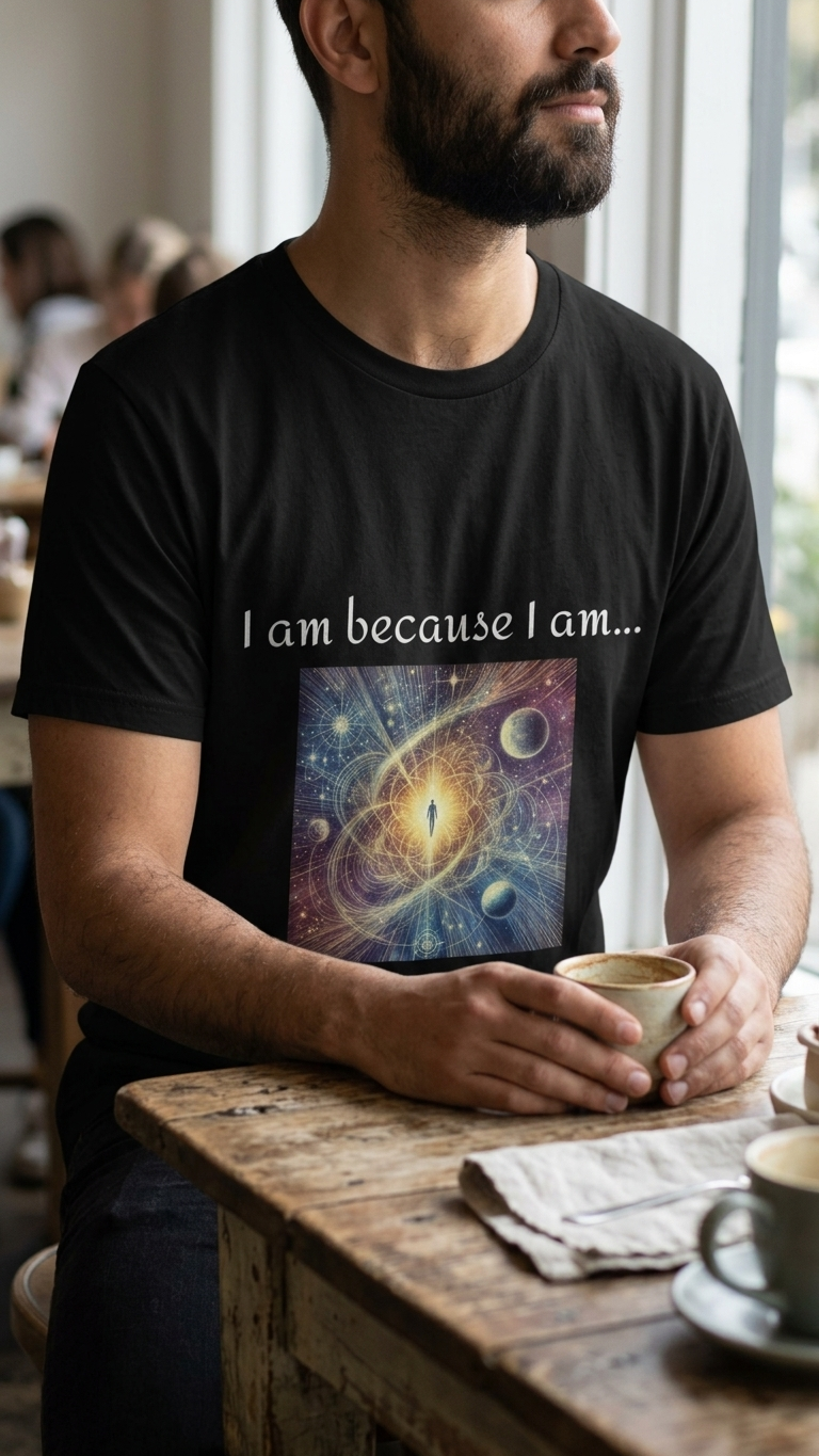 Men's Tee - I am because I am (Black)